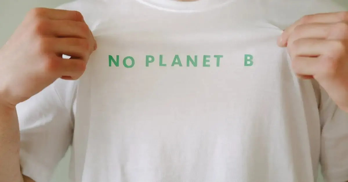 T-shirt durable pour homme : coton bio et écoresponsable